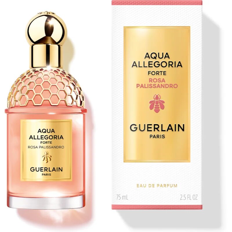 GUERLAIN Aqua Allegoria Rosa Palissandro Forte Eau de Parfum utántölthető hölgyeknek 75 ml