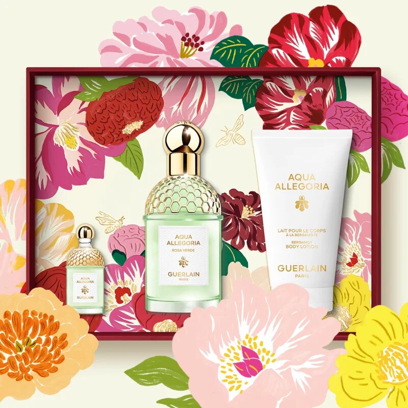 GUERLAIN Aqua Allegoria Rosa Verde ajándékszett hölgyeknek