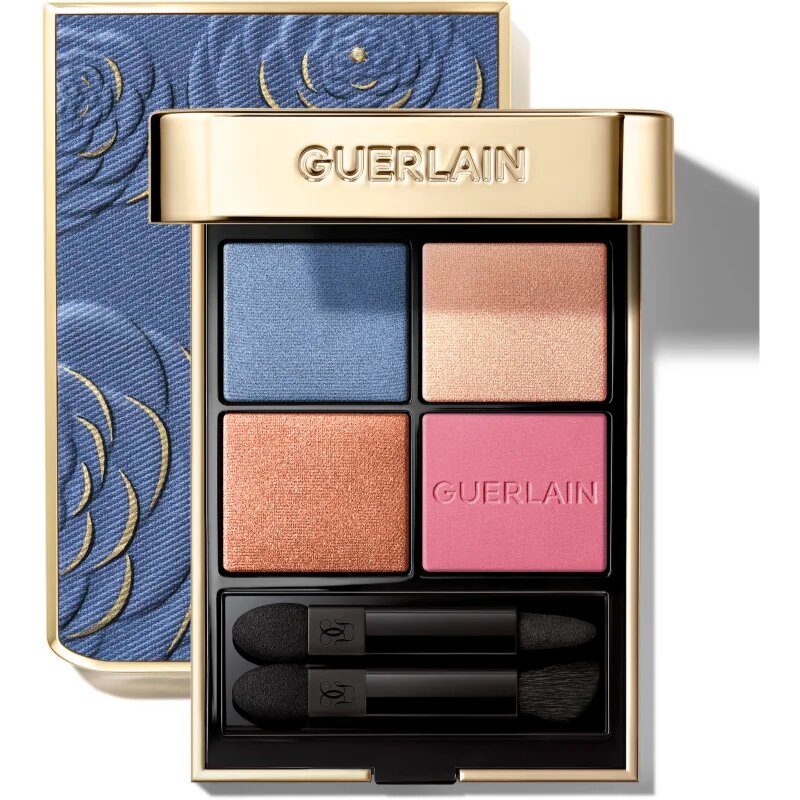 GUERLAIN Blooming Denim Ombres G szemhéjfesték paletta limitált kiadás 396 Denim Blossom 6 g