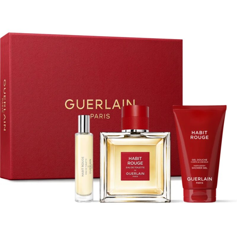 GUERLAIN Habit Rouge ajándékszett limitált kiadás uraknak