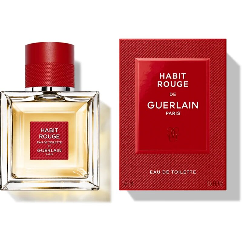 GUERLAIN Habit Rouge Eau de Toilette uraknak 50 ml
