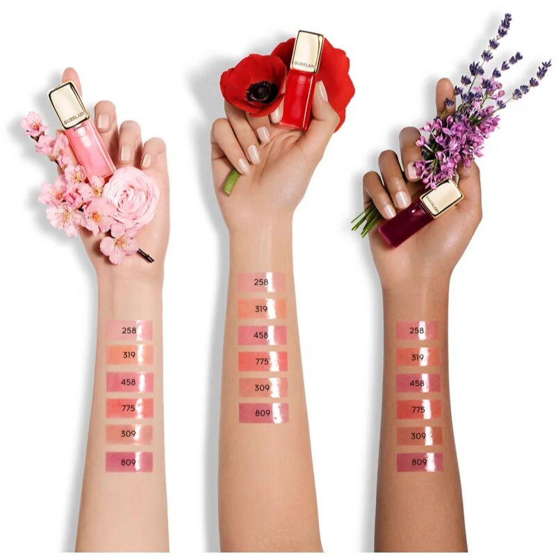 GUERLAIN KissKiss Bee Glow Oil ajak olaj mézzel árnyalat 775 Poppy Glow 95 ml