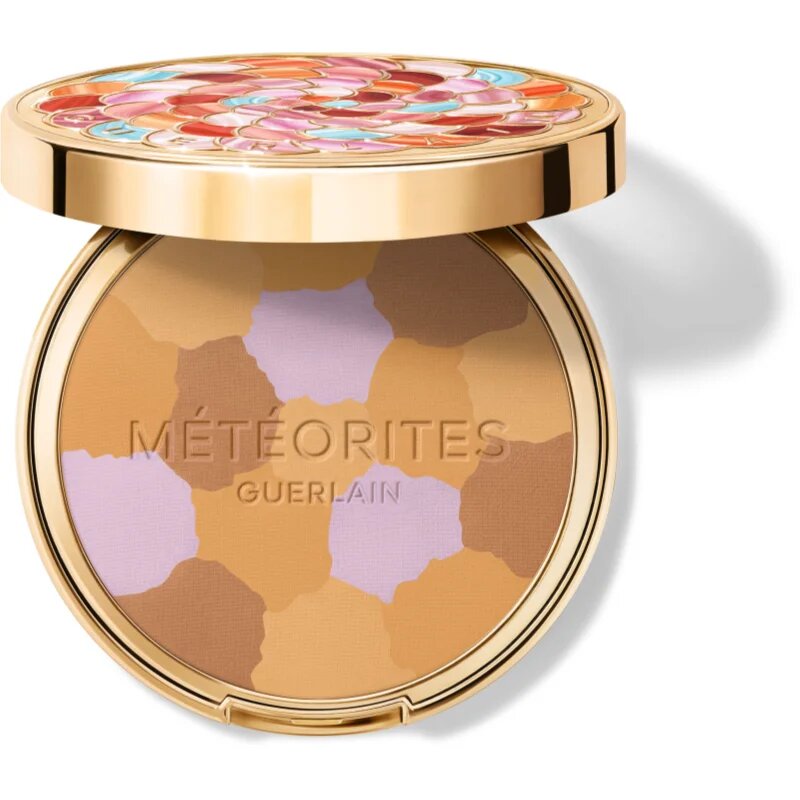 GUERLAIN Météorites Compact Mattifying Powder kompakt púder árnyalat 03 Warm Doré 8.5 g