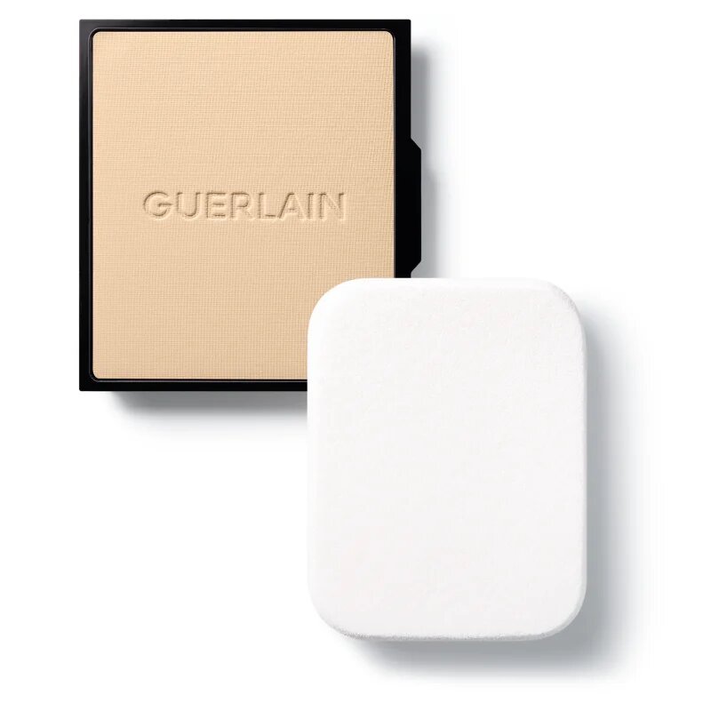 GUERLAIN Parure Gold Skin Control kompakt mattító alapozó utántöltő árnyalat 0N Neutral 87 g