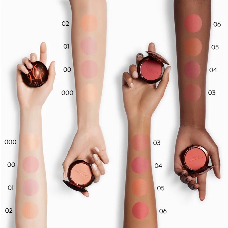 GUERLAIN Terracotta Blush élénkítő arcpirosító árnyalat 000 Pearly Beige 5 g