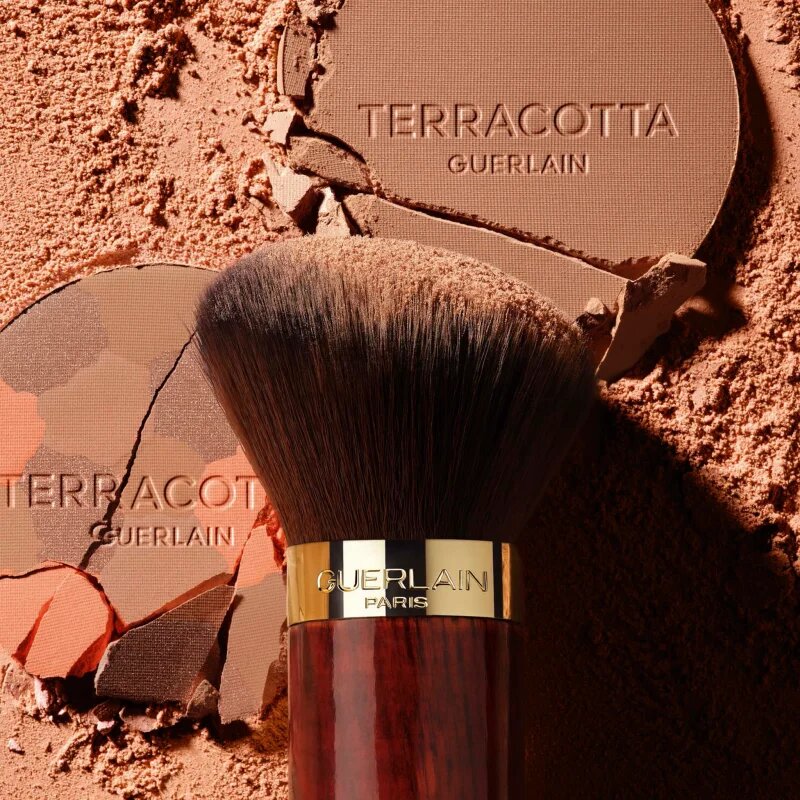 GUERLAIN Terracotta Light Powder Brush Kabuki sminkecset 1 db