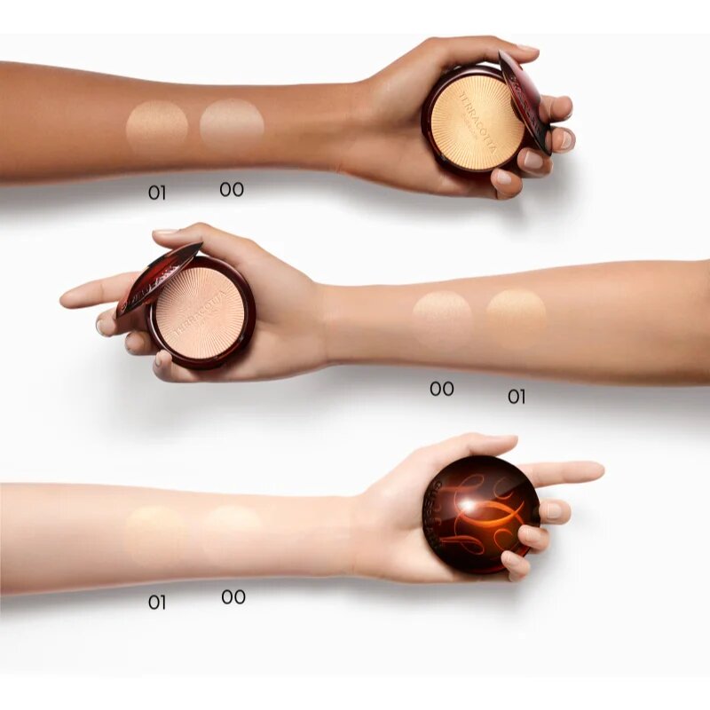 GUERLAIN Terracotta Luminizer élénkítő bronzosító púder árnyalat 00 Cool Ivory 7 g
