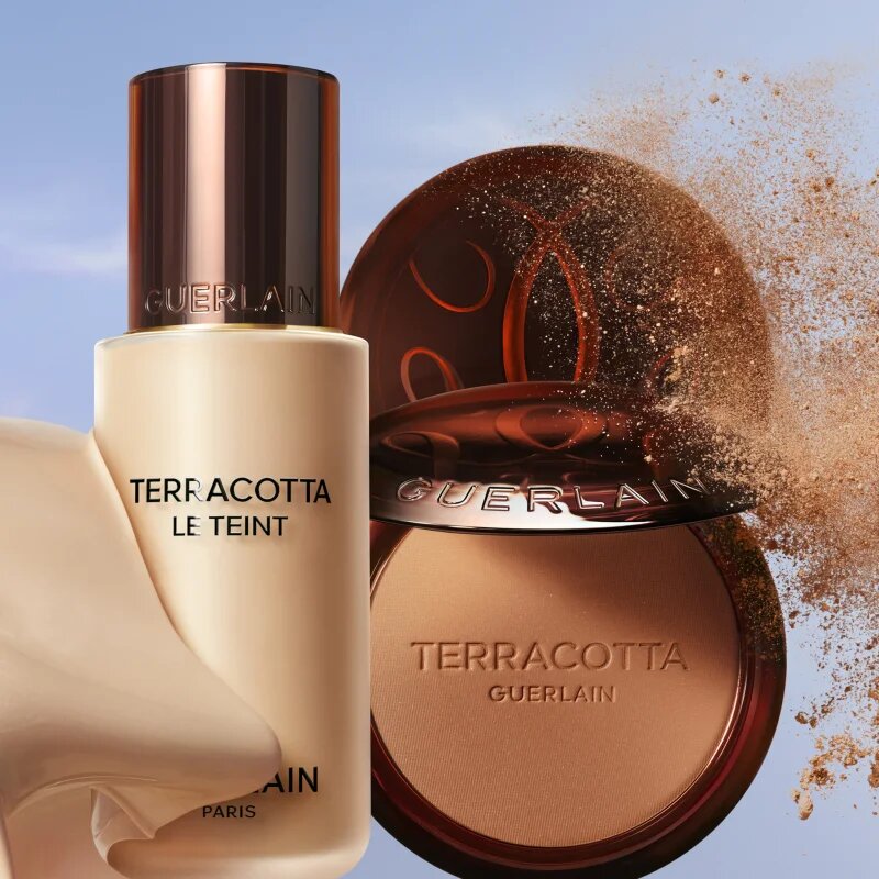 GUERLAIN Terracotta Original bronzosító púder utántölthető árnyalat 02 Medium Cool 85 g