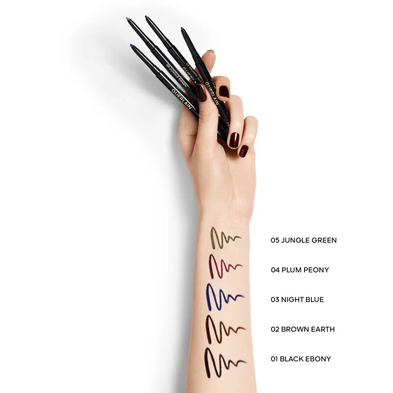 GUERLAIN The Eye Pencil tartós szemceruza vízálló árnyalat 03 Night Blue 035 g