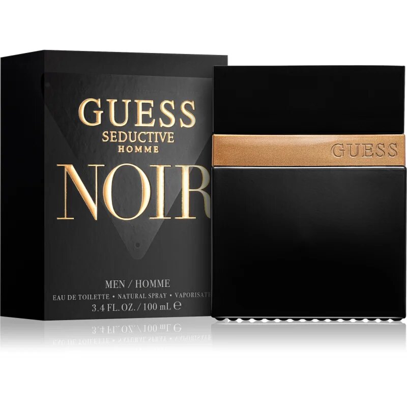 Guess Seductive Homme Noir Eau de Toilette uraknak 100 ml