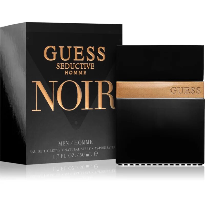 Guess Seductive Homme Noir Eau de Toilette uraknak 50 ml