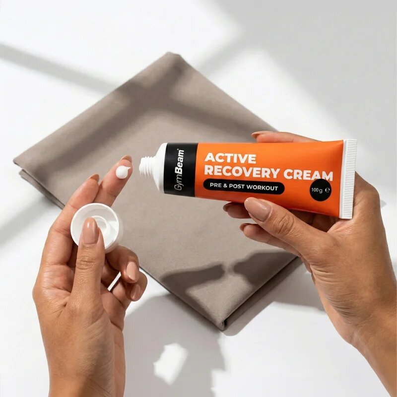 GymBeam Active Recovery Cream masszázskrém az izmokra és az izületekre 100 g