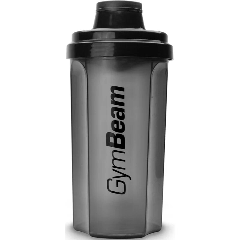 GymBeam Shaker 700 sportshaker szín Transparent Black 1 db