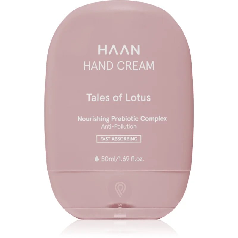 Haan Hand Care Hand Cream gyorsan felszívódó kézkém prebiotikumokkal Tales of Lotus 50 ml