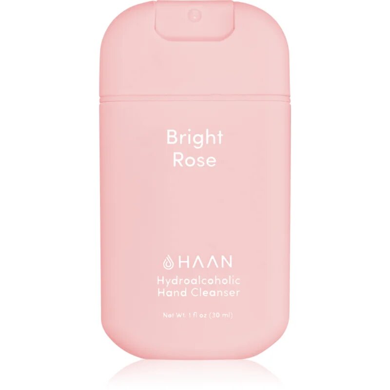 Haan Hand Cleanser Bright Rose kéztisztító spray antibakteriális adalékkal 30 ml