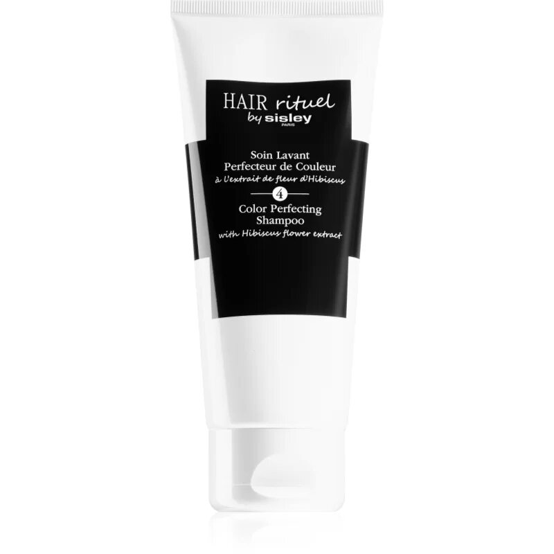 Hair Rituel by Sisley Color Perfecting Shampoo with Hibiscus Flower Extract sampon festett vagy melírozott hajra 200 ml