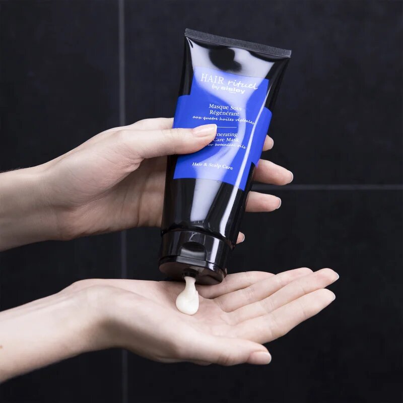 Hair Rituel by Sisley Regenerating Hair Care Mask regeneráló maszk a károsult hajra 200 ml