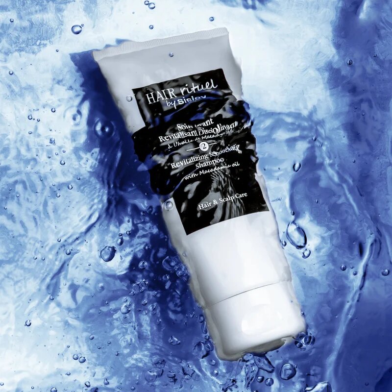 Hair Rituel by Sisley Revitalizing Smoothing Shampoo with Macadamia oil kisimító sampon minden hajtípusra 200 ml