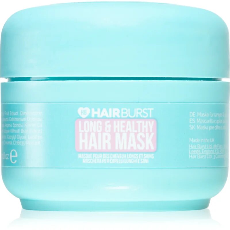 Hairburst Long & Healthy Hair Mask Mini tápláló és hidratáló hajmaszk 30 ml