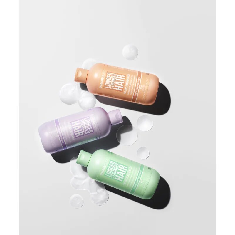 Hairburst Longer Stronger Hair Curly Wavy Hair hidratáló sampon a hullámos és göndör hajra 350 ml