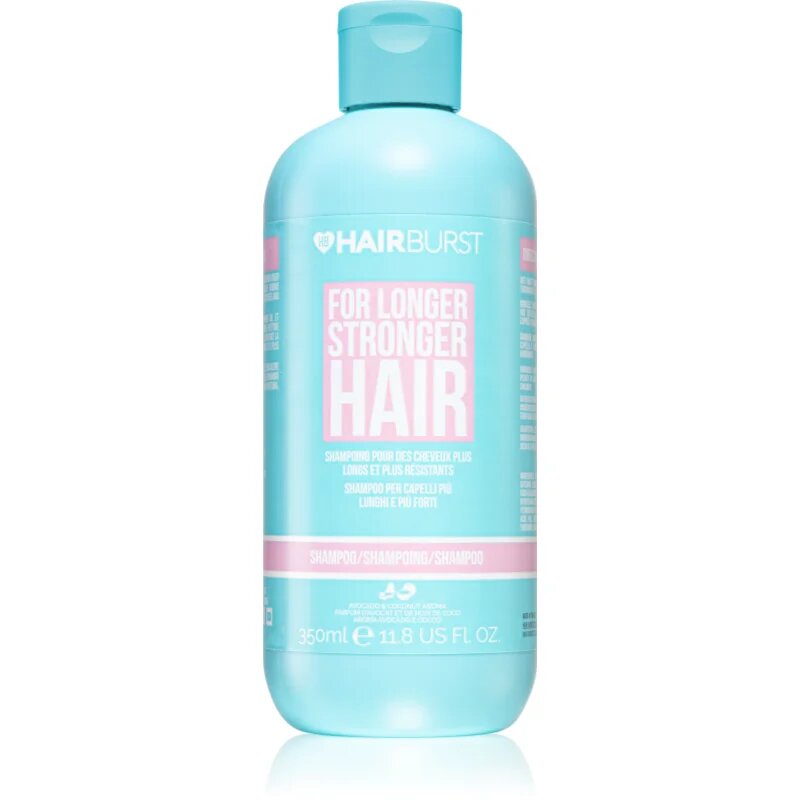 Hairburst Longer Stronger Hair hidratáló sampon az erős és fénylő hajért 350 ml