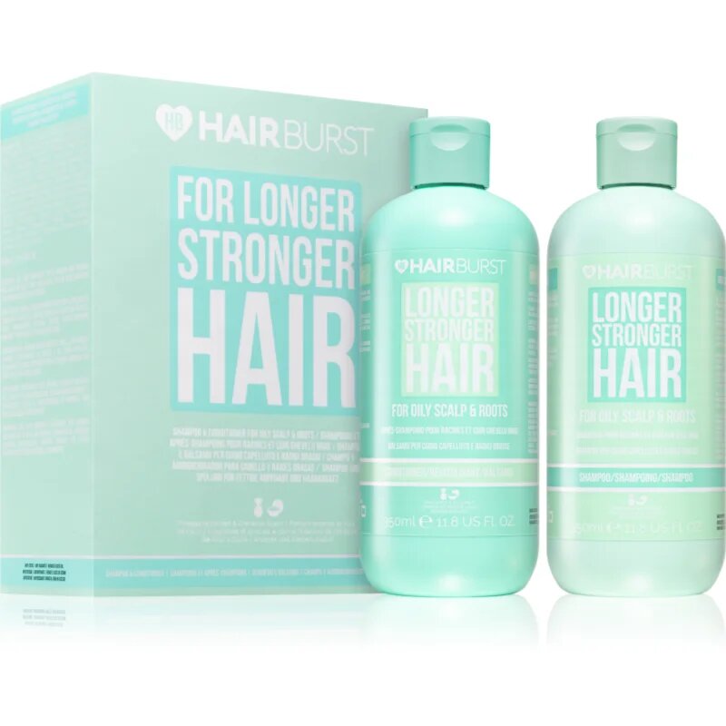 Hairburst Longer Stronger Hair Oily Scalp & Roots Set ajándékszett zsíros hajra