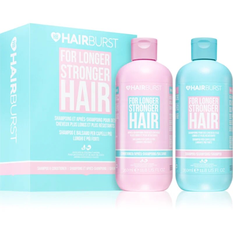 Hairburst Longer Stronger Hair szett az erős és fénylő hajért