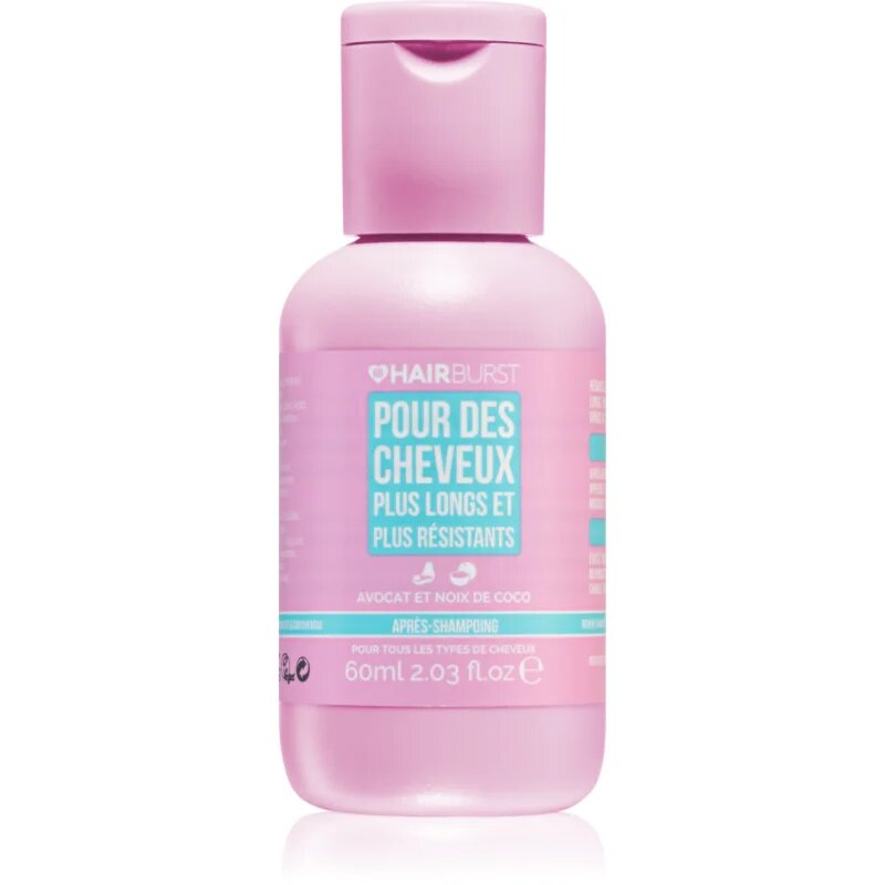 Hairburst Longer Stronger Hair tápláló kondícionáló az erős és fénylő hajért 60 ml