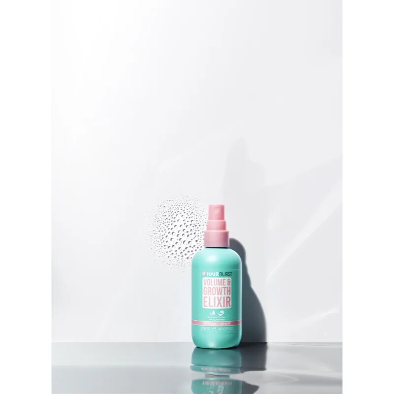 Hairburst Volume & Growth Elixir spray a dús hajért a haj növekedéséért és megerősítéséért a hajtövektől kezdve 125 ml