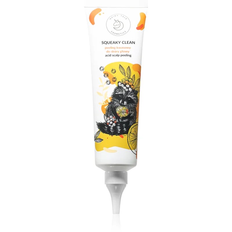 Hairy Tale Squeaky Clean fejbőrradír A.H.A.-val (Alpha Hydroxy Acids) 150 ml