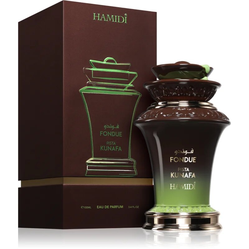 Hamidi Fondue Pista Kunafa Eau de Parfum unisex 100 ml