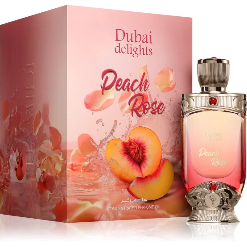 Hamidi Peach Rose illatos olaj hölgyeknek 20 ml