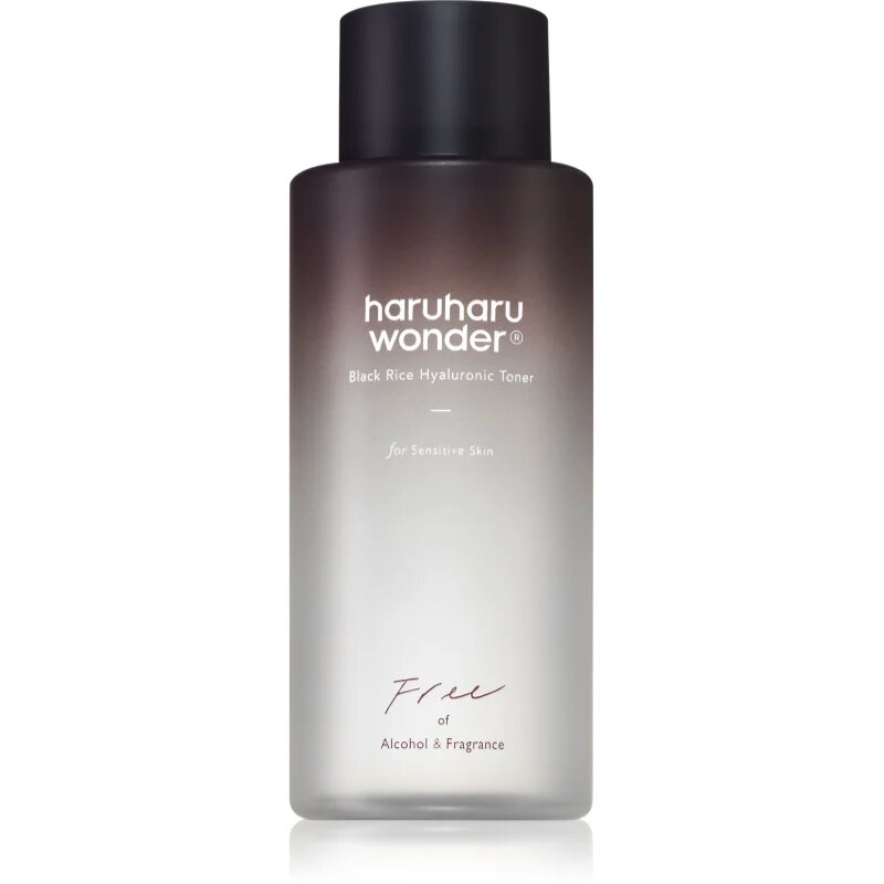 Haruharu Wonder Black Rice Hyaluronic Essence koncentrált tonik az arcbőr regenerálására és megújítására parfümmentes 150 ml