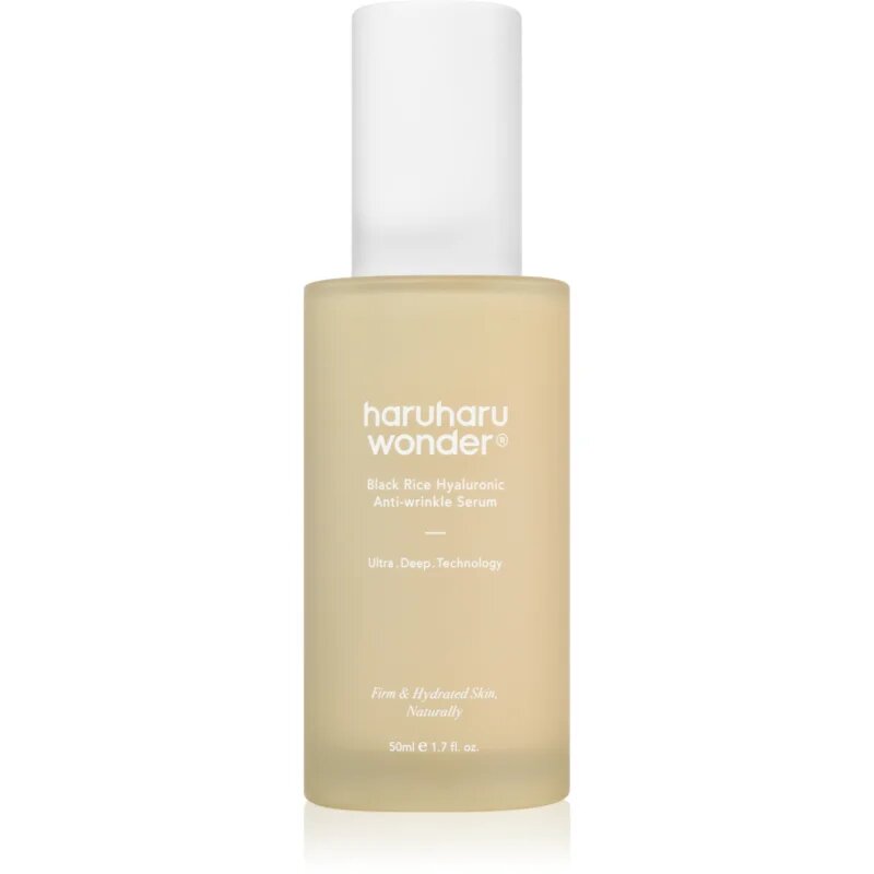 Haruharu Wonder Black Rice Hyaluronic Essence Ránctalanító és hidratáló szérum 50 ml