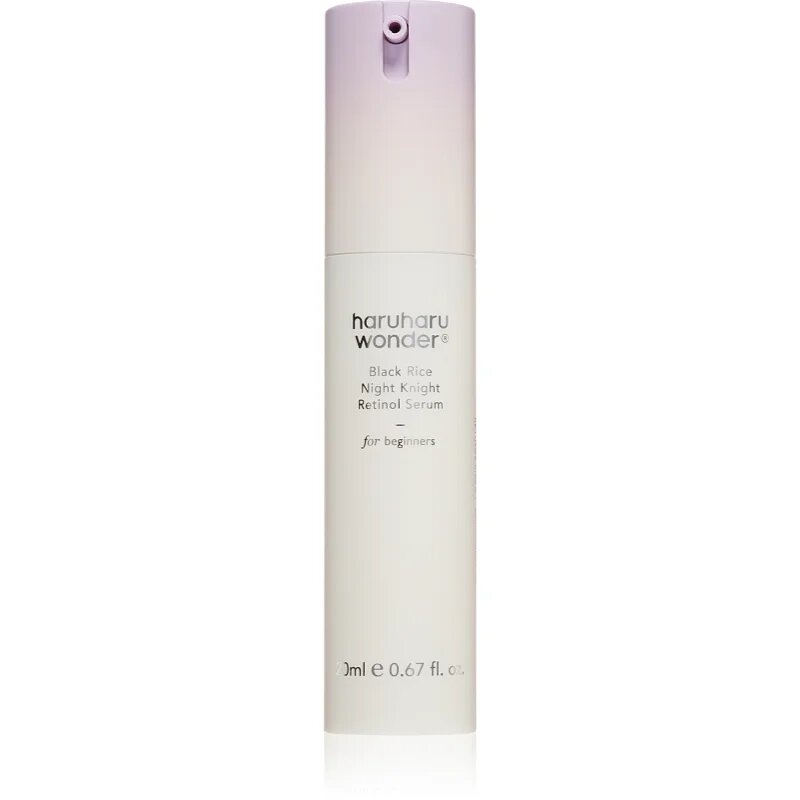 Haruharu Wonder Black Rice Night Knight ránctalanító retinol szérum a fiatalos kinézetért 20 ml