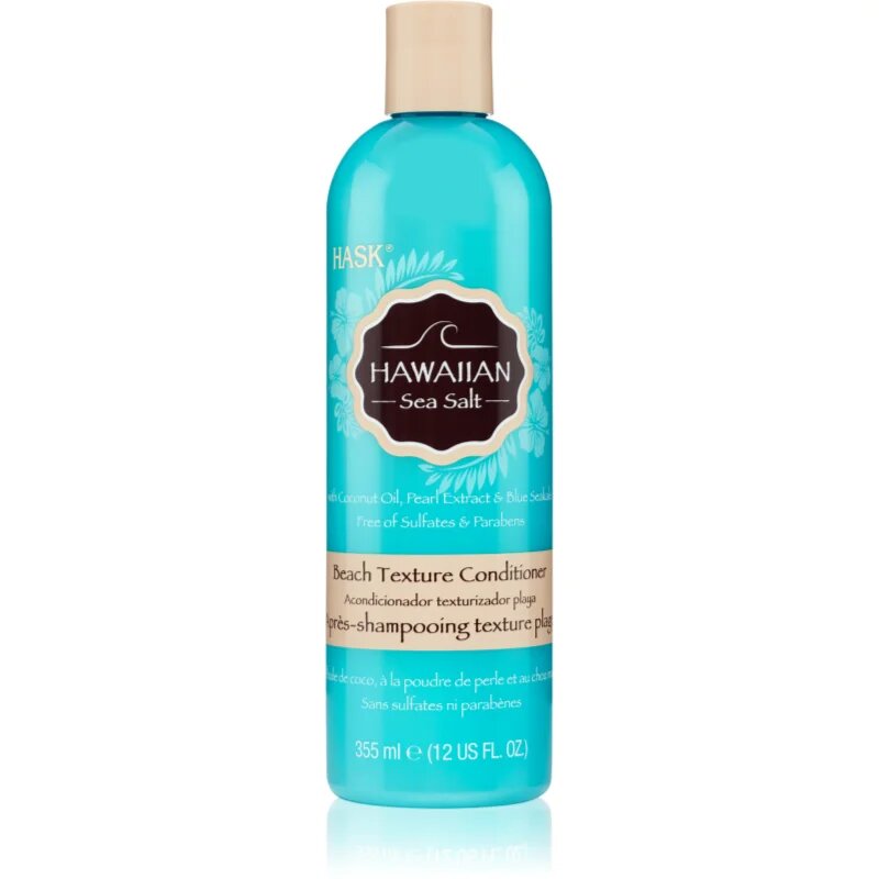 HASK Hawaiian Sea Salt textúráló balzsam hullámok formázására 355 ml