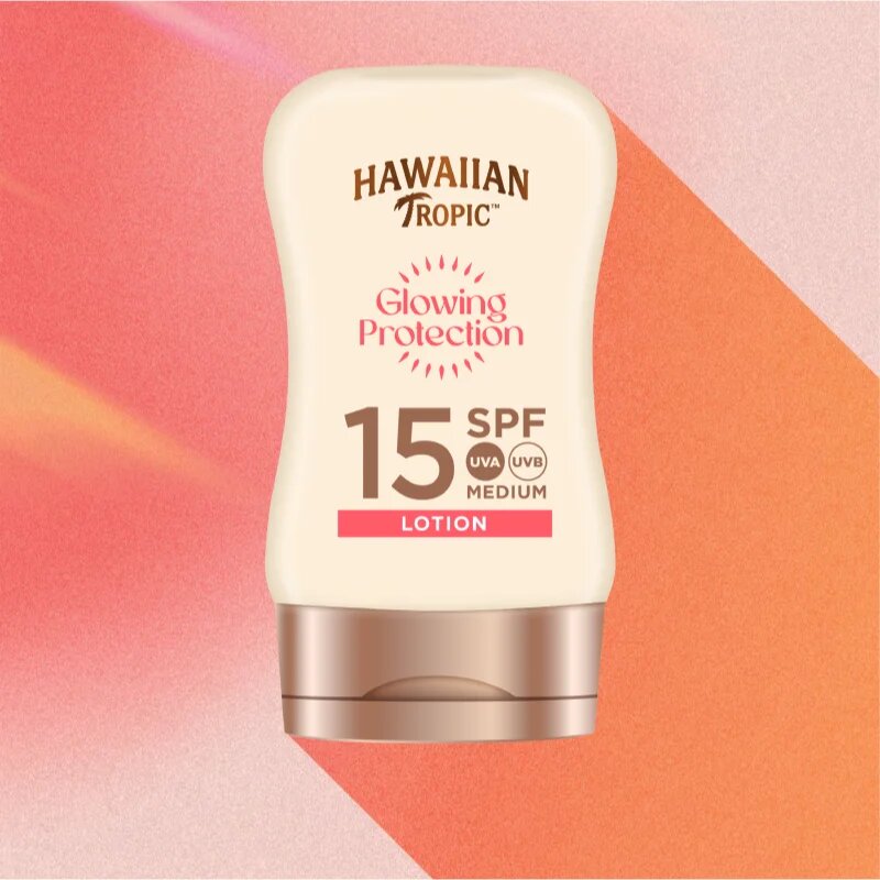 Hawaiian Tropic Glowing Protection Mini napozó krém SPF 15 100 ml