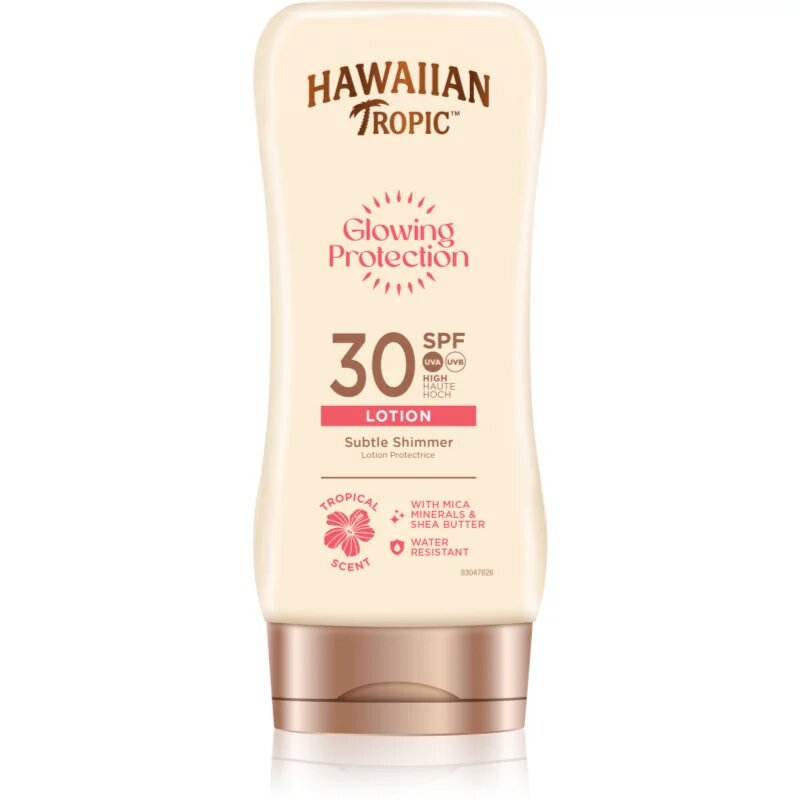 Hawaiian Tropic Glowing Protection Sunscreen Lotion napozótej SPF 30 170 ml