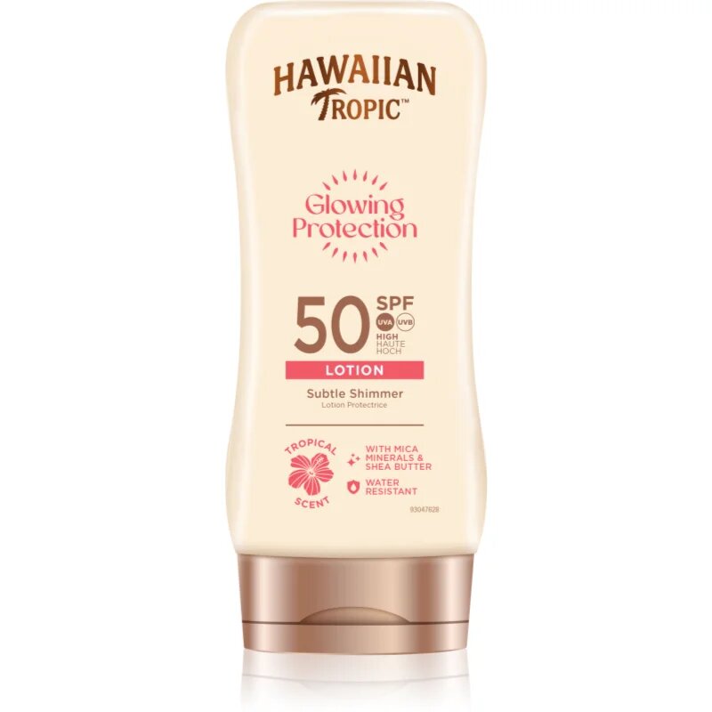 Hawaiian Tropic Glowing Protection Sunscreen Lotion napozótej SPF 50 170 ml