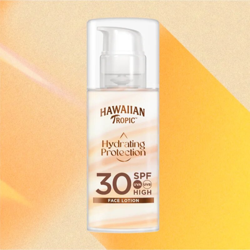 Hawaiian Tropic Hydrating Protection Face Lotion napozókrém arcra SPF 30 50 ml