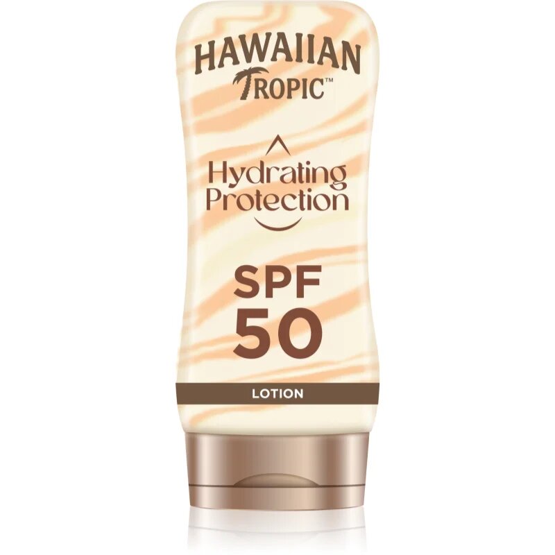 Hawaiian Tropic Hydrating Protection Lotion napozó testkrém SPF 50 180 ml