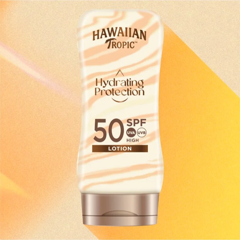 Hawaiian Tropic Hydrating Protection Lotion napozó testkrém SPF 50 180 ml