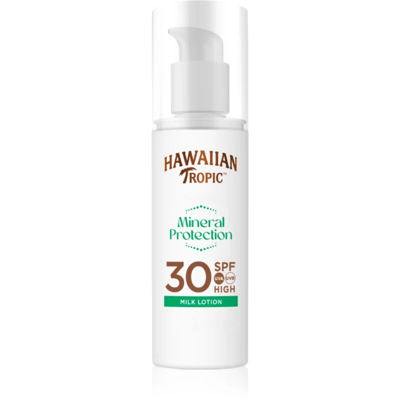 Hawaiian Tropic Mineral Sun Milk Napfény elleni védelem SPF 30 100 ml