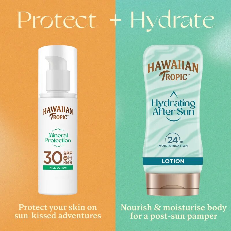Hawaiian Tropic Mineral Sun Milk Napfény elleni védelem SPF 30 100 ml