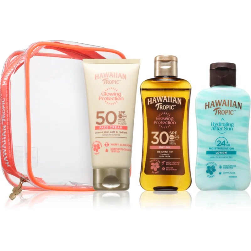 Hawaiian Tropic Mini Trio utazó csomag napozáshoz