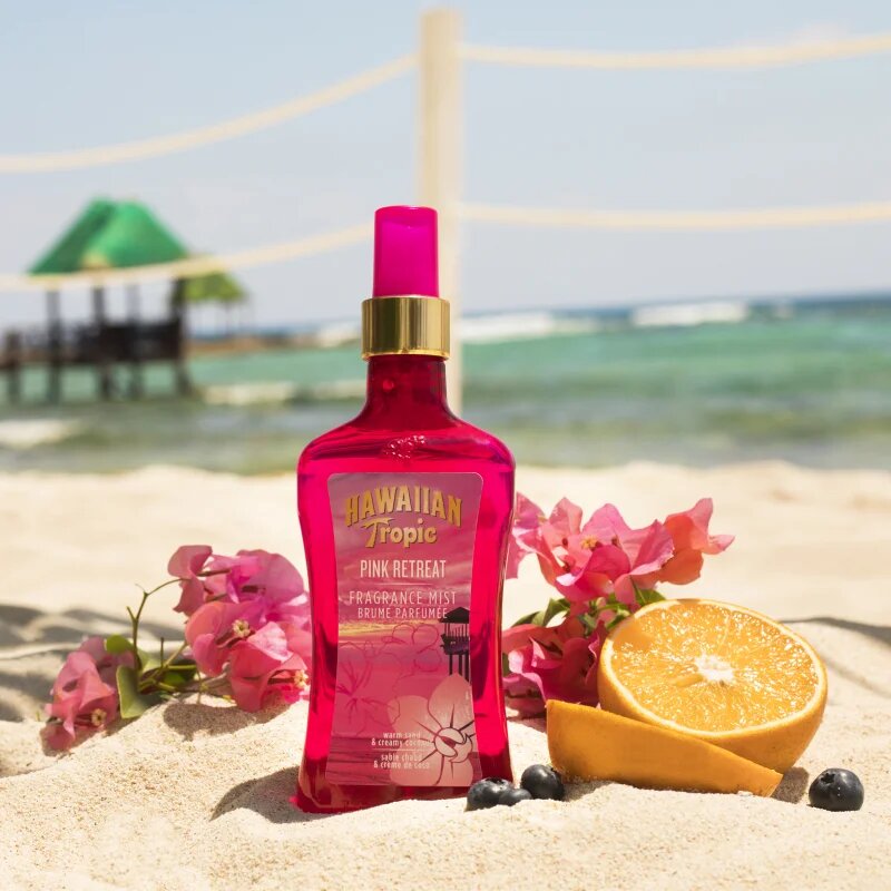 Hawaiian Tropic Perfumes Pink Retreat testápoló spray hölgyeknek 250 ml