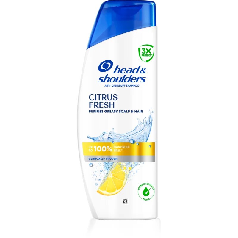 Head & Shoulders Citrus Fresh korpásodás elleni sampon 625 ml