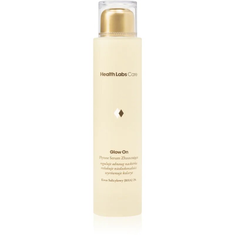 Health Labs Care Glow On Body Exfoliating Serum feszesítő hámlasztó szérum 2% szalicilsavval 100 ml