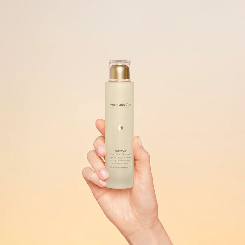 Health Labs Care Glow On Body Exfoliating Serum feszesítő hámlasztó szérum 2% szalicilsavval 100 ml
