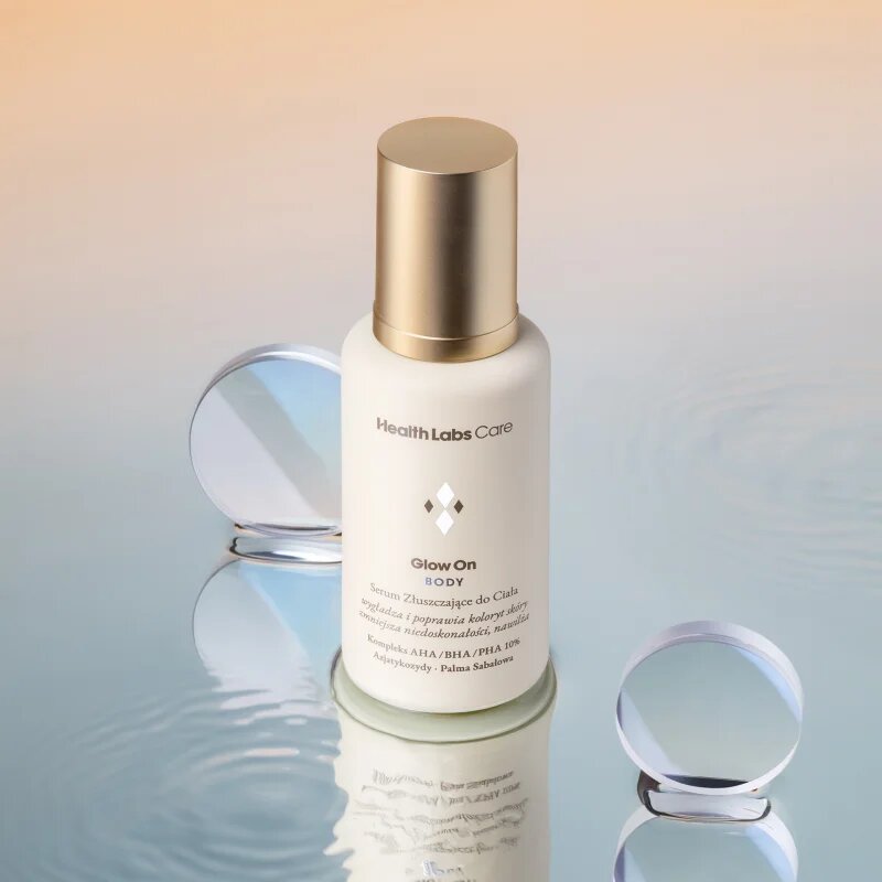 Health Labs Care Glow On Body Exfoliating Serum testápoló szérum hámlasztó hatással 100 ml